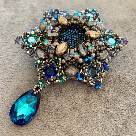 HANDMADE Brooch. THE STAR. - Picture 5 of 8